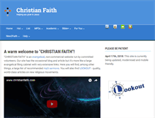 Tablet Screenshot of christianfaith.com
